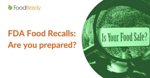FDA Food Recalls