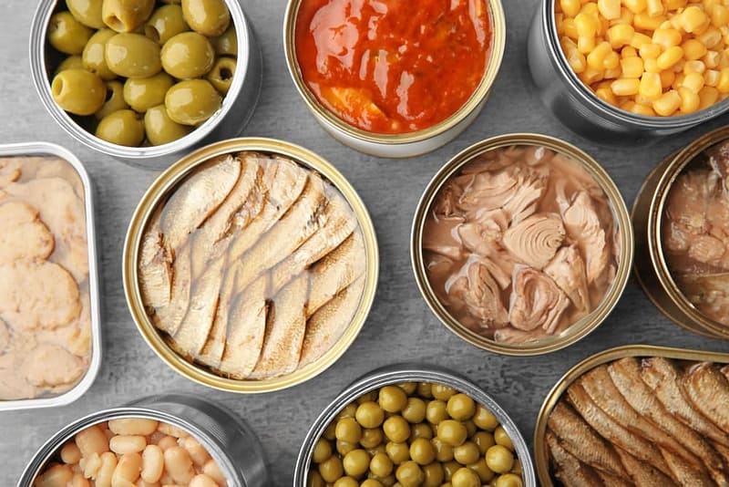 Canned foods safely prepared using a HACCP plan and validation.